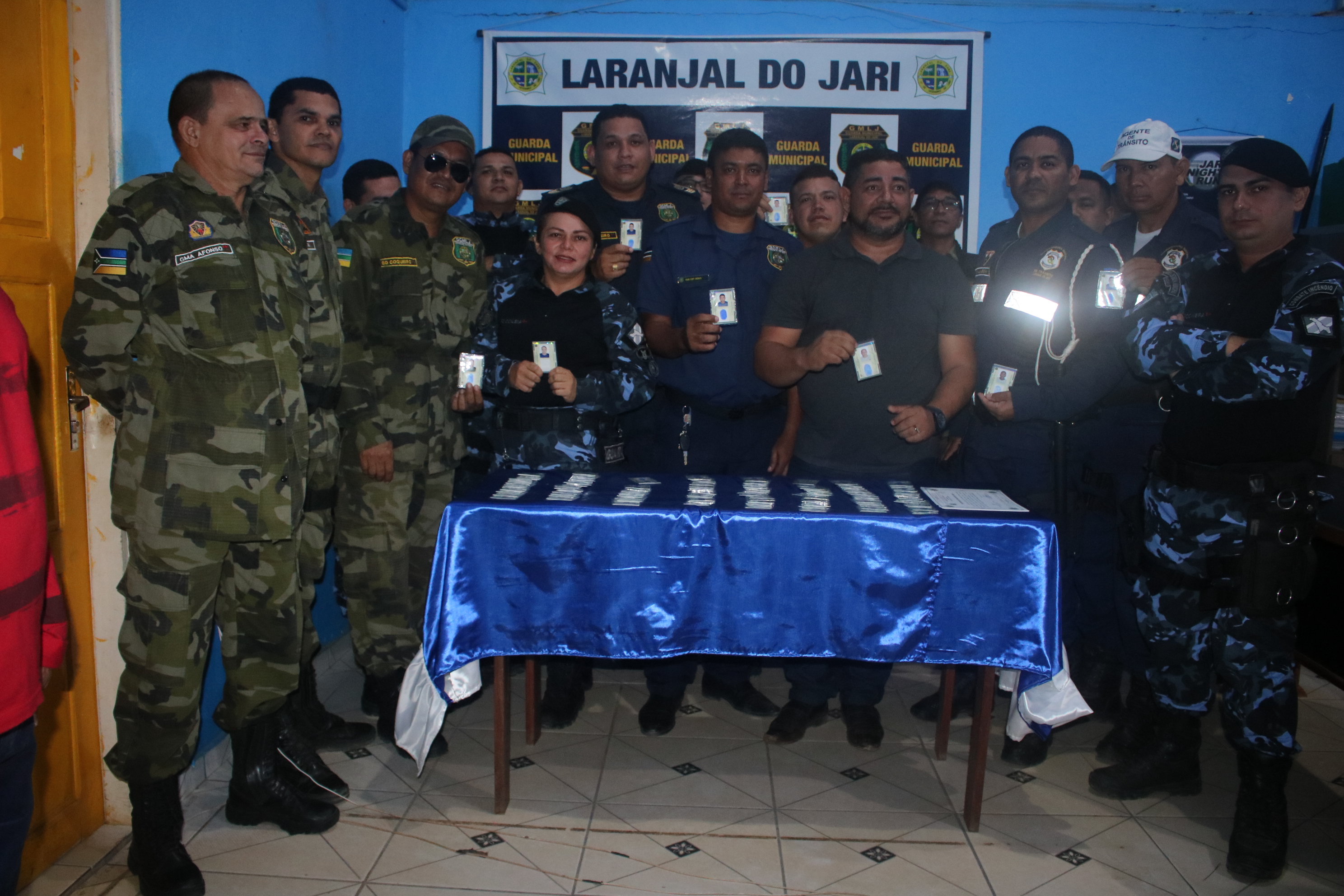 Carteiras funcionais são entregues à Guarda Municipal